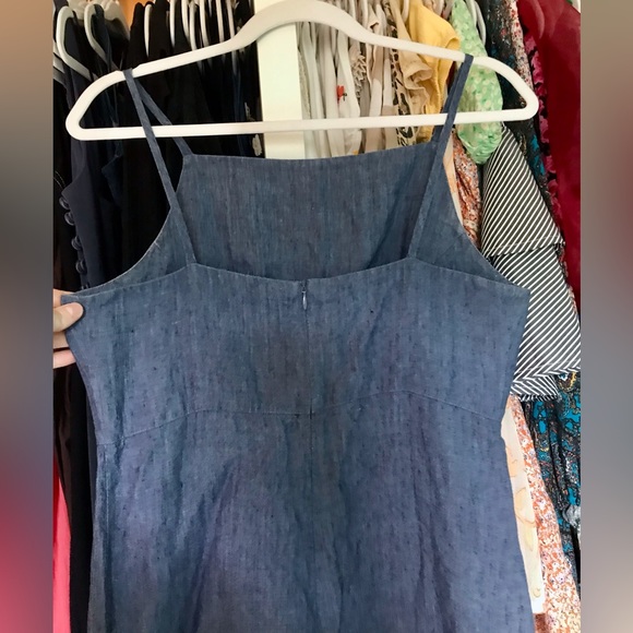 π³GAP Retro Chambray Linen Dress - Picture 6 of 8